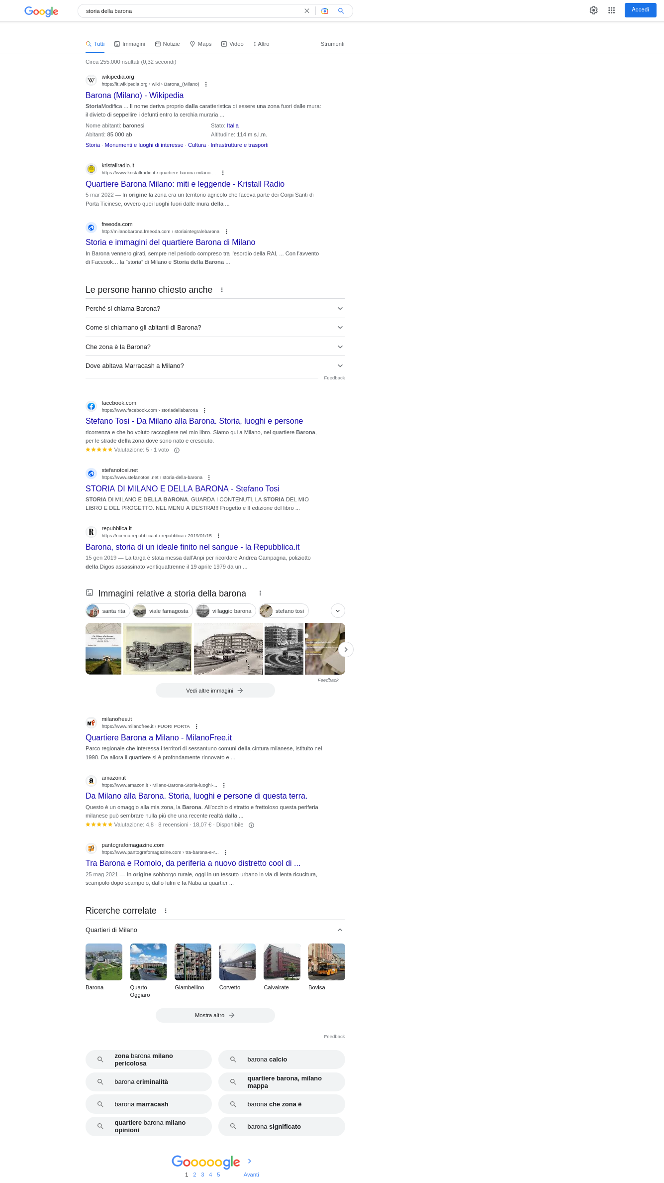 Screenshot 2023-04-24 at 17-30-58 storia della barona - Cerca con Google